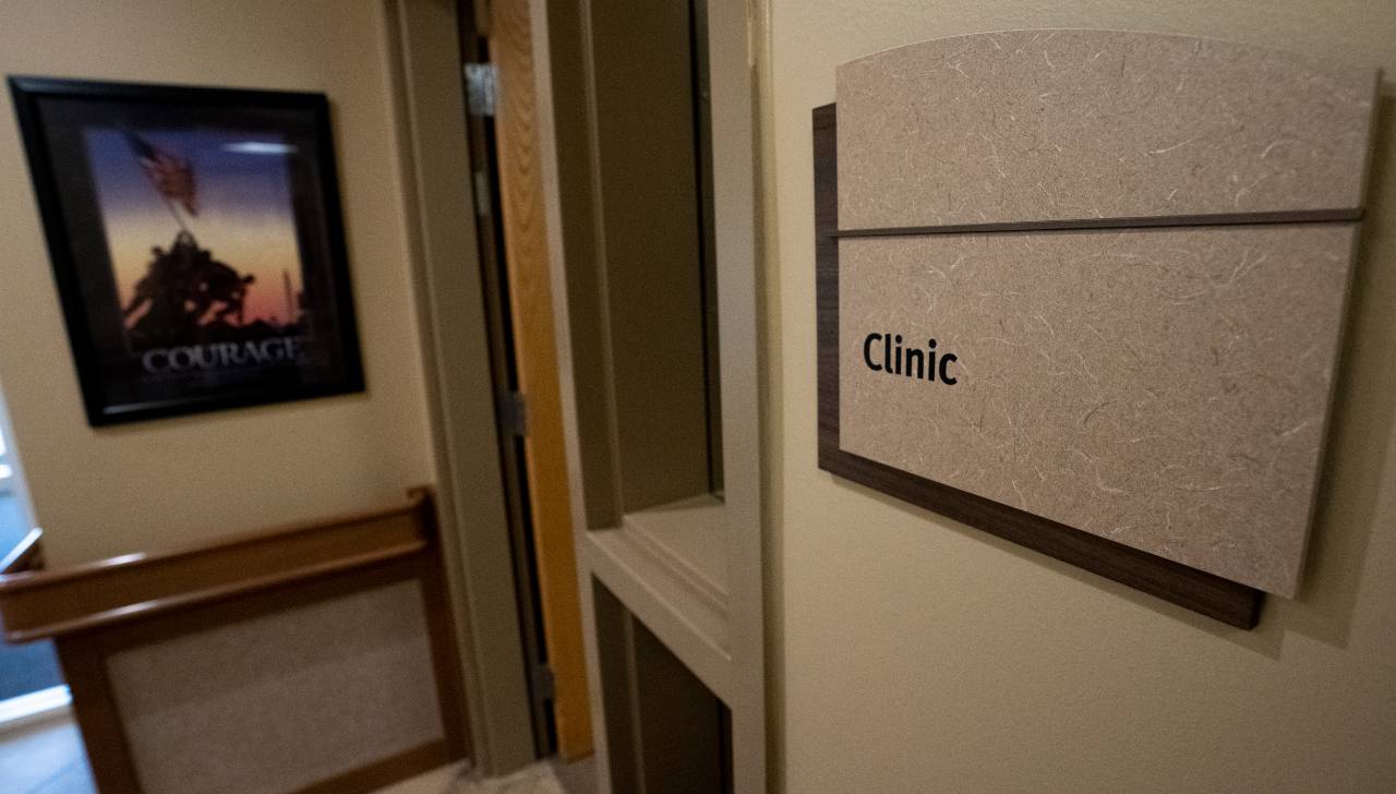 The clinic at the North Dakota Veterans Home.