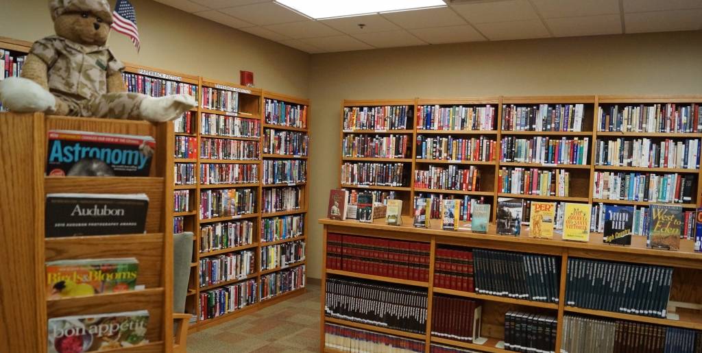 The North Dakota Veteran Home's Library.